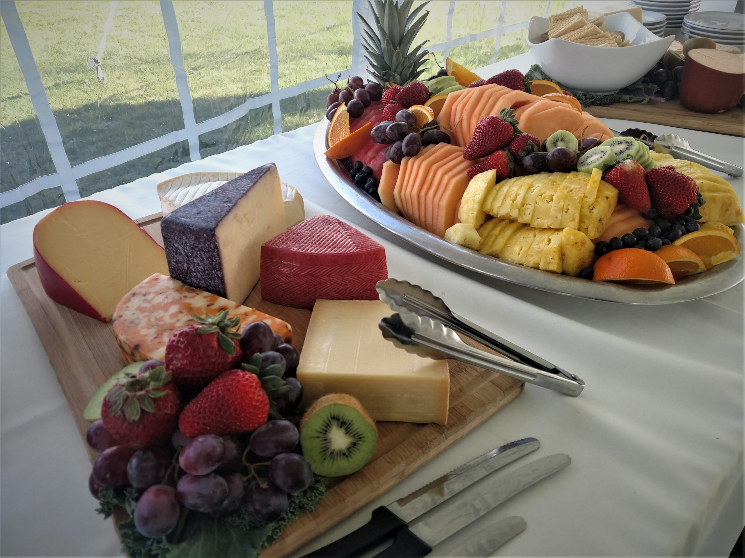 fruit and cheese